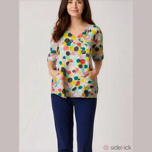 Women's Zoe + Chloe Top Size 2XL Multi-color